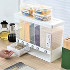 Wall Mounted Cereal Dispenser Kitchen Food Storage