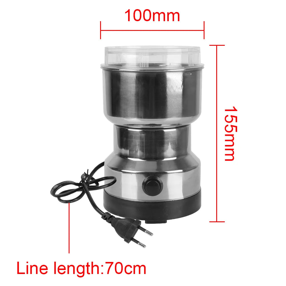 Multi-Purpose RAF Electric Grinder 4 Blades For Spices, Masala Grinding, Coffee Beans Machine
