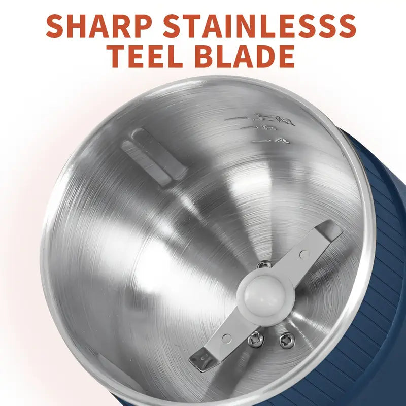 Electric Grinder 500 ml & 250 Watt Nuts Spices Beans Flour Crushing Mill Light