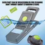 Multifunctional 15 in 1 Vegetable Slicer Cutter Shredders Slicer With Basket