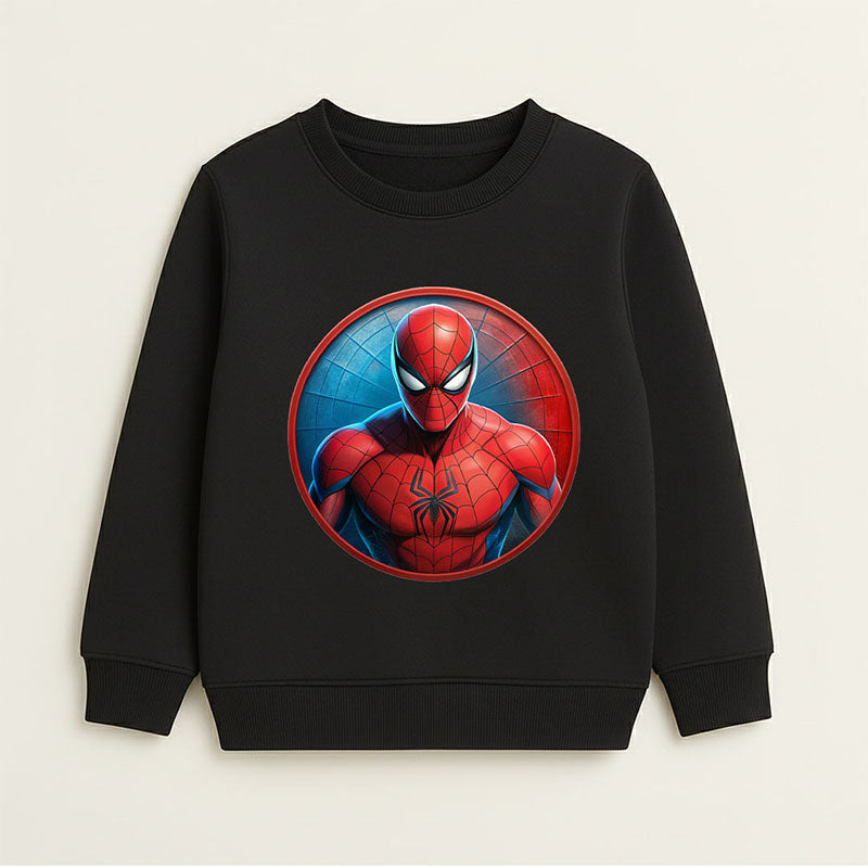 Ultimate Spider-Man Icon Black Crewneck Sweatshirt