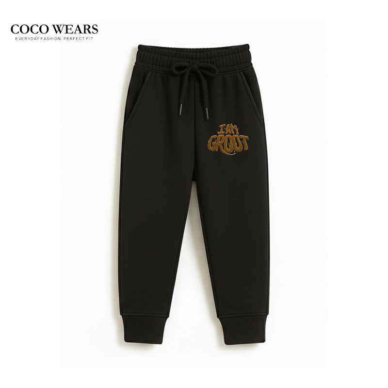 "I Am Groot" Kids' Olive Green Sweatshirt & Joggers Set