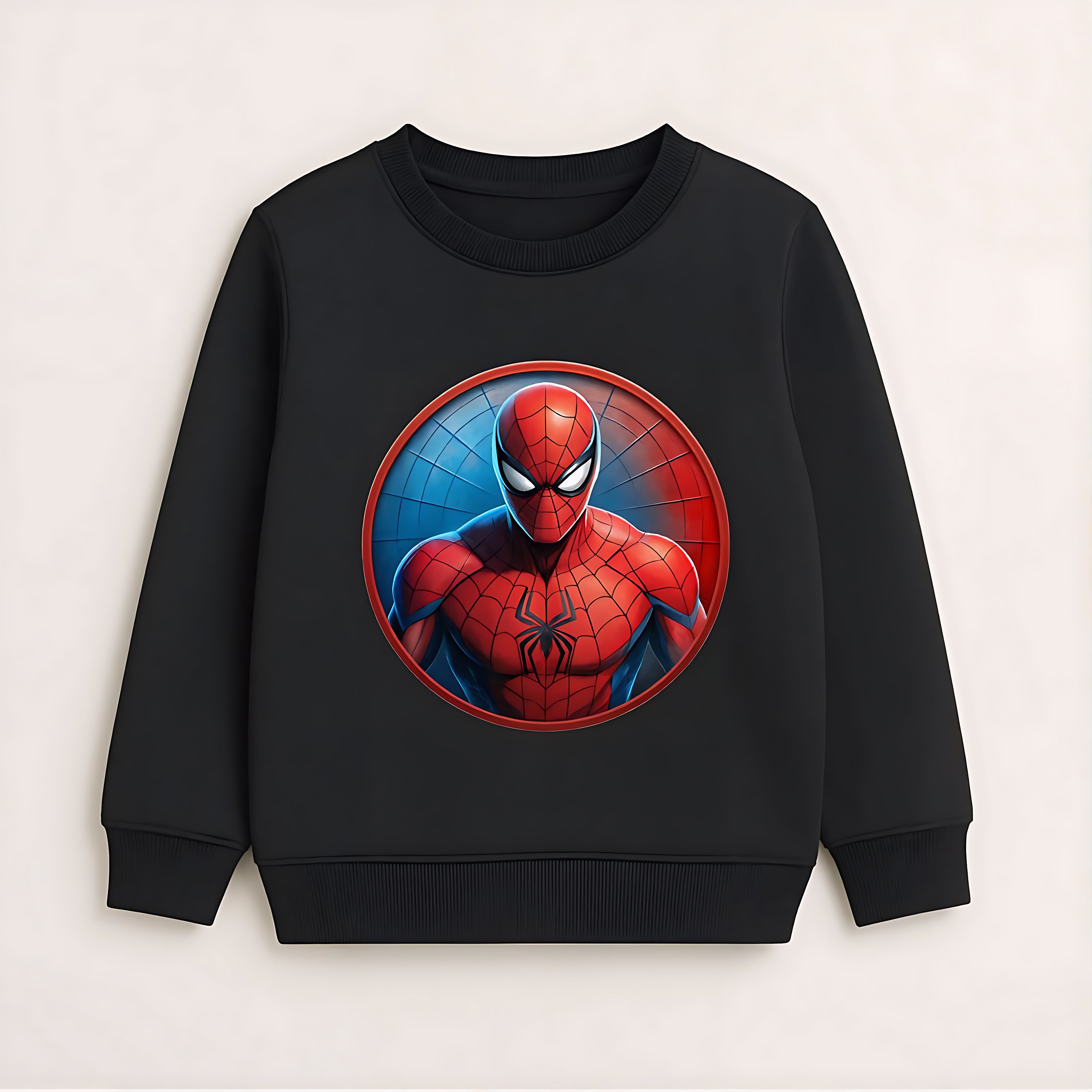 Ultimate Spider-Man Icon Black Crewneck Sweatshirt