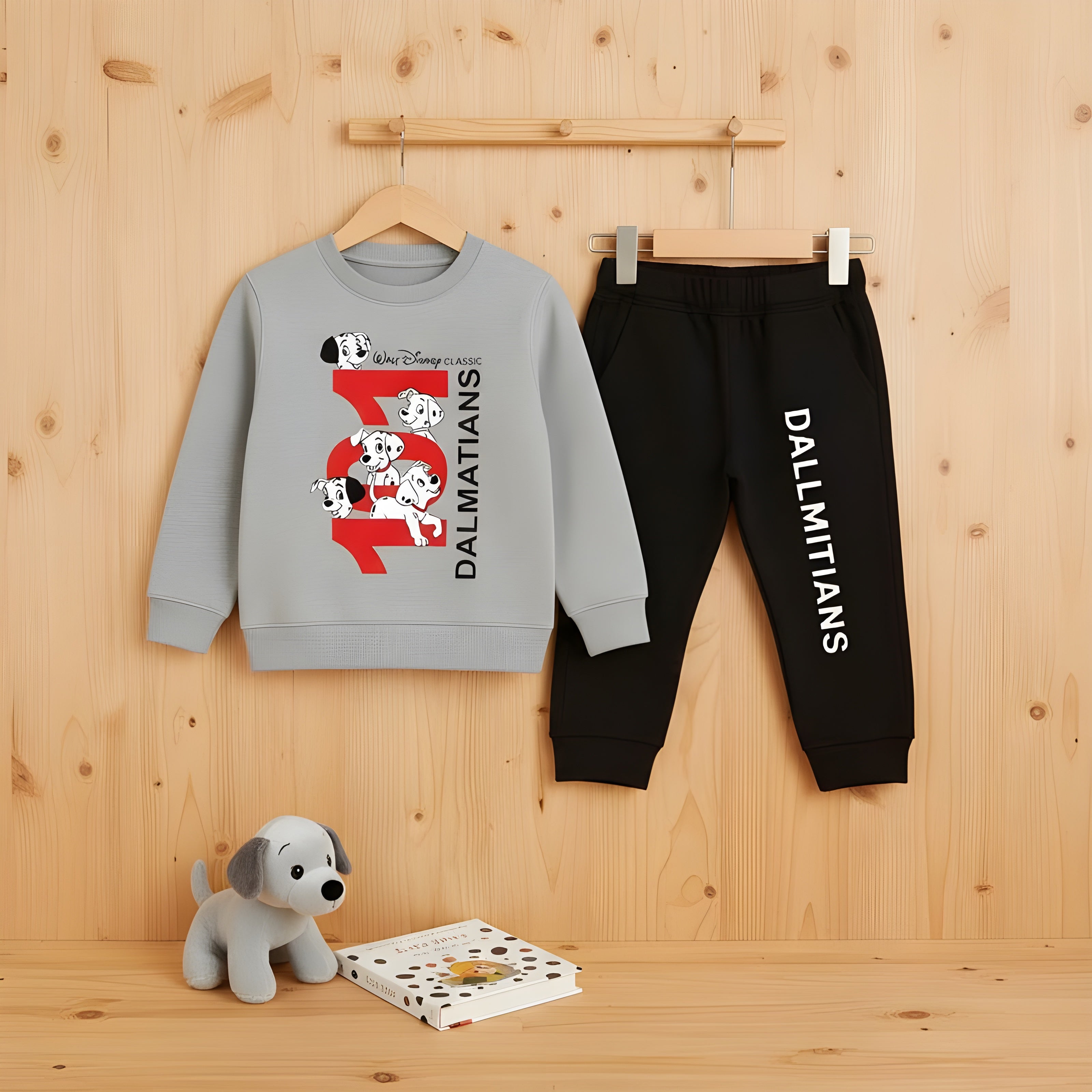 Disney Classic Dalmatians Kids' Sweatshirt and Joggers Set