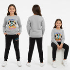 Cozy Mickey & Minnie Kids' Sweat Shirt & Black Trouser