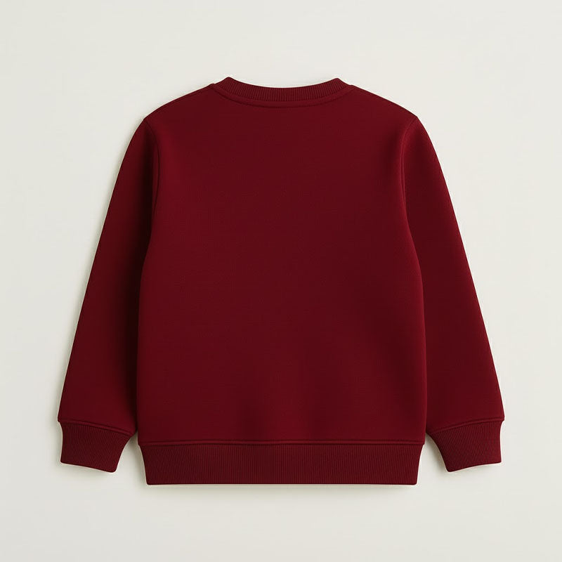 Garfield & Odie Best Buds Crewneck Sweatshirt - Kids' Maroon