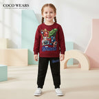 Kids' Avengers Fleece Sweatshirt & Jogger Set
