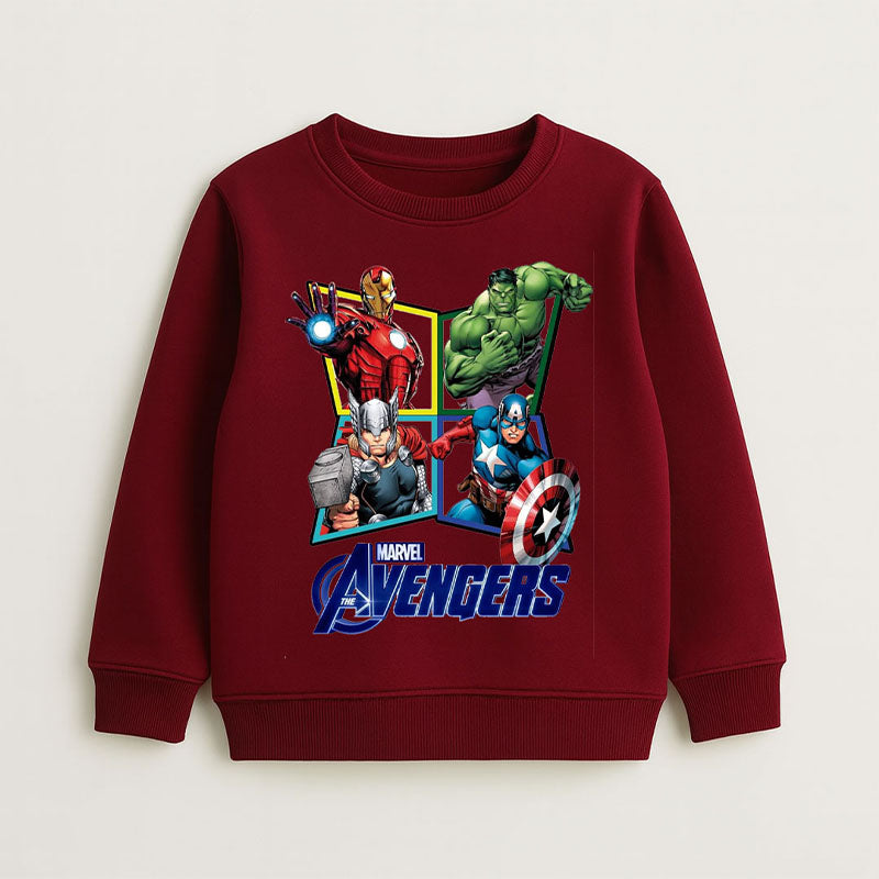 Kids' Avengers Fleece Sweatshirt & Jogger Set