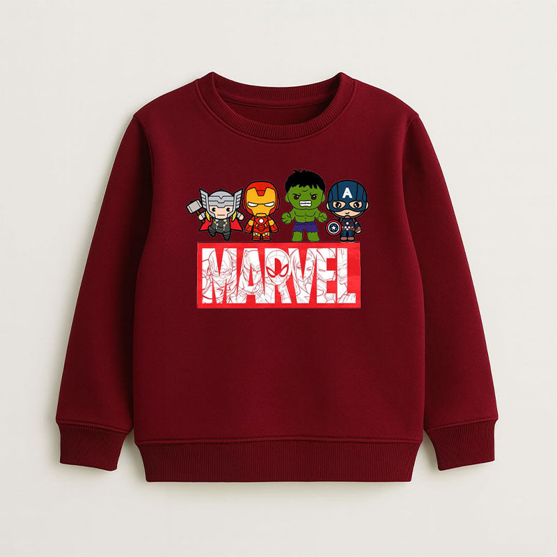 Avengers Assemble! Kids' Marvel Heroes Pullover & Jogger Set