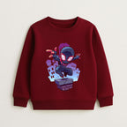 Spider-Verse Ready! Kids' Miles Morales Action Sweatshirt & Jogger Set