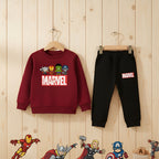 Avengers Assemble! Kids' Marvel Heroes Sweatshirt & Trouser