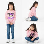 Kids' Pink Minnie Mouse Graphic Sweatshirt