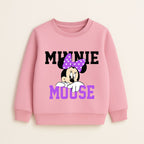 Kids' Pink Minnie Mouse Graphic Sweatshirt