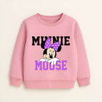 Kids' Pink Minnie Mouse Graphic Sweatshirt