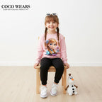 Princess Anna Floral Pink Sweatshirt for Girls