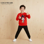 Dragon Ball Z Kids Goku Sweatshirt & Black Trouser