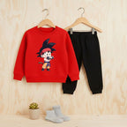 Dragon Ball Z Kids Goku Sweatshirt & Black Trouser