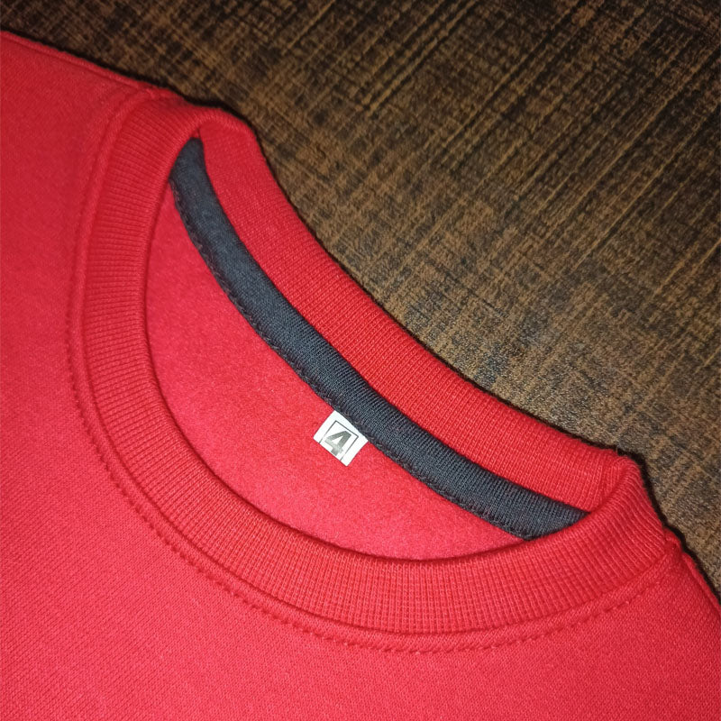 Santa-Rider Doraemon! Cozy Holiday Red Sweatshirt