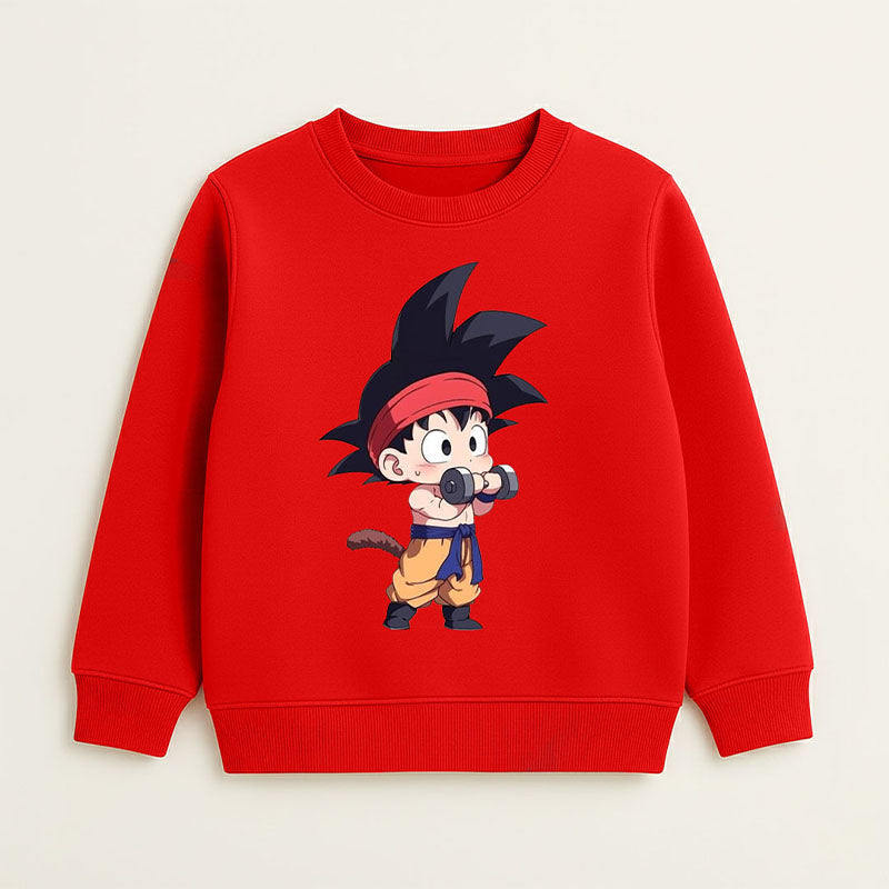 Dragon Ball Z Kids Goku Sweatshirt & Black Trouser