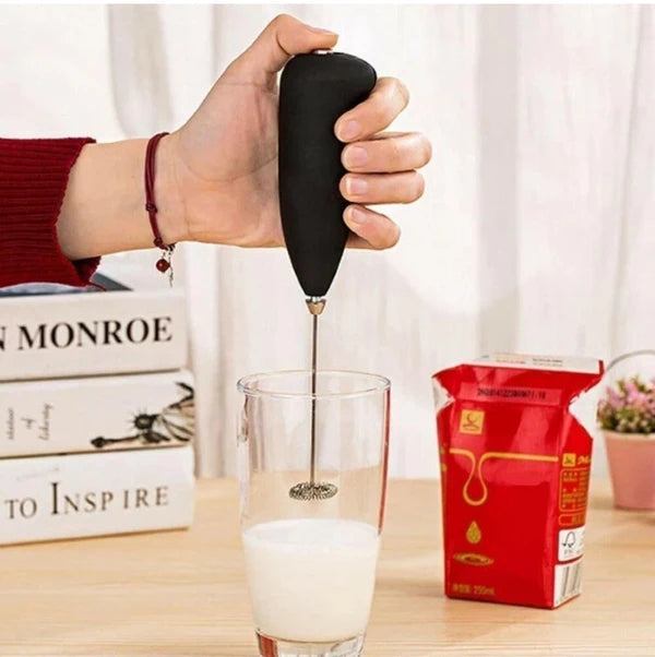 USB Rechargeable 3 in 1 Coffee Frother & Egg Beater Perfect for Lattes, Shakes, & More