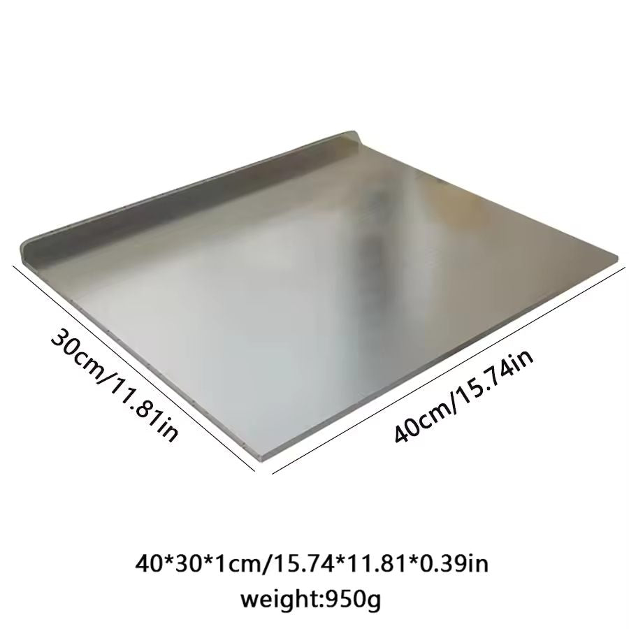 Multi-Purpose Stainless Steel Cutting & Chopping Board – Hygienic, Heavy-Duty Strong, Sleek, Sanitary