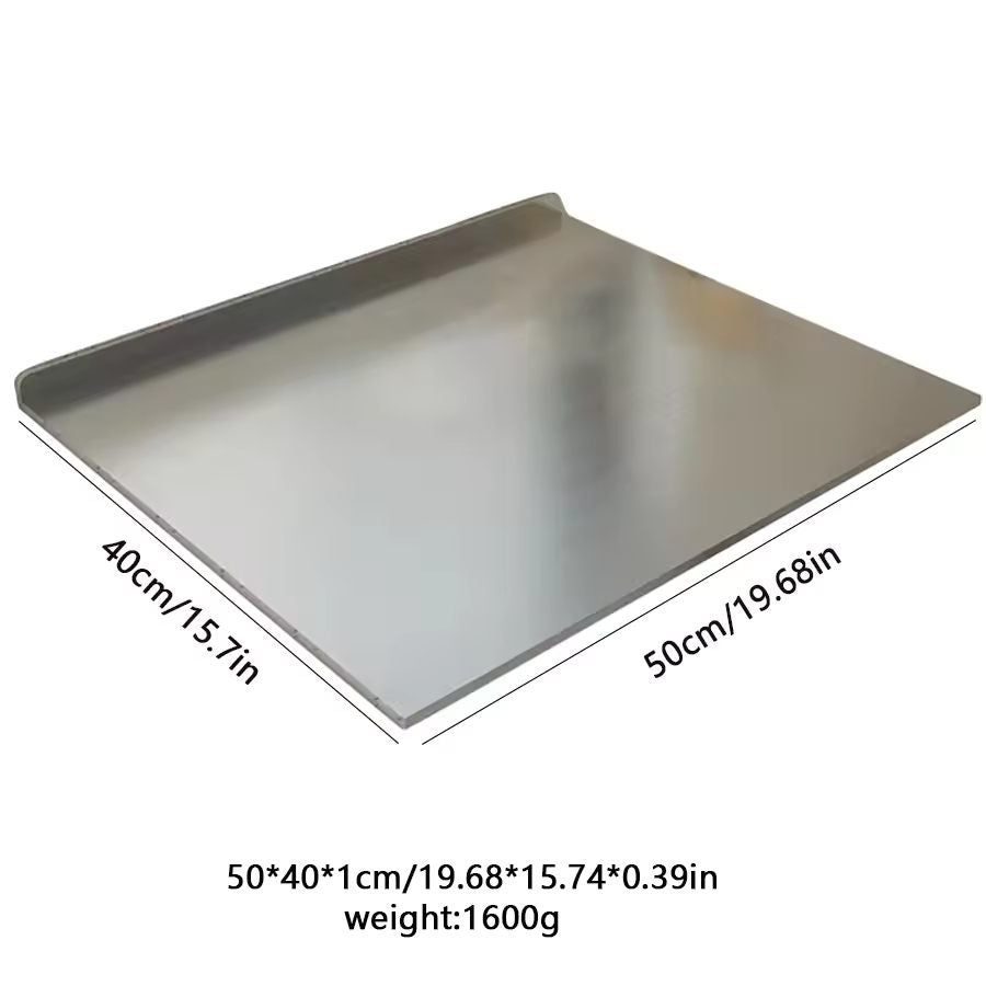 Multi-Purpose Stainless Steel Cutting & Chopping Board – Hygienic, Heavy-Duty Strong, Sleek, Sanitary