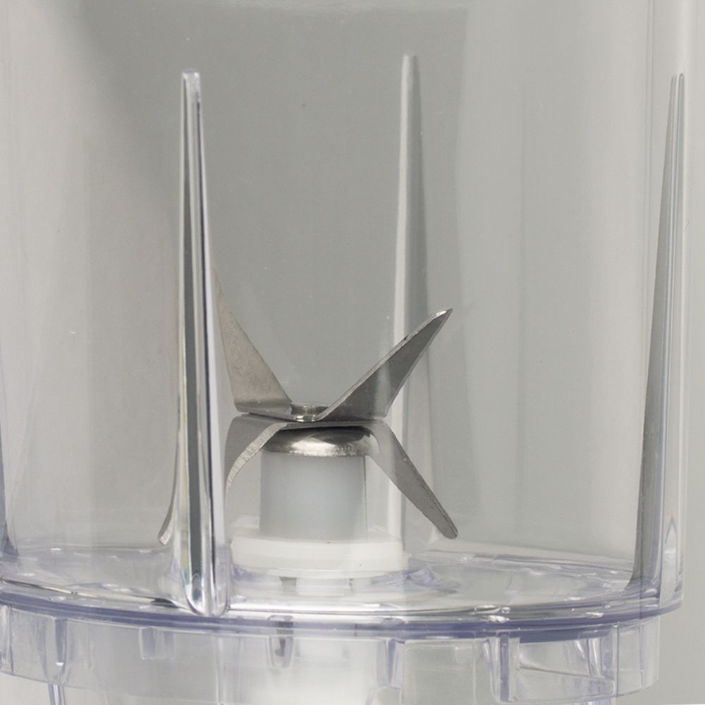 Stainless Steel 4 Blades Electric Grinder & Juicer 2 in 1 350 ML - 300 Watt