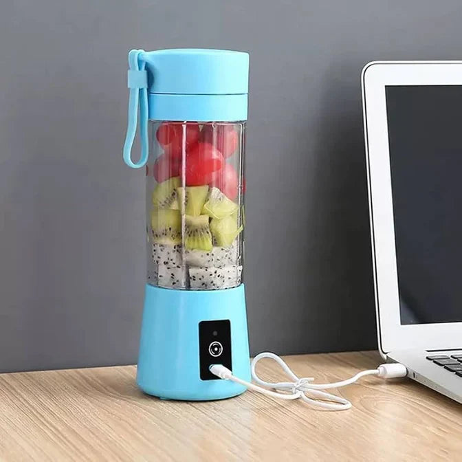 Portable Rechargeable 6 Blades Juicer Blender Machine