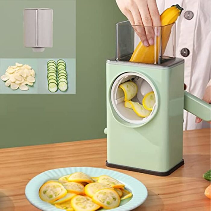 Manual Vegetable Slicer Rotary Cheese
